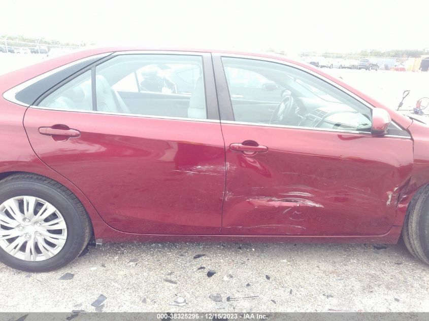 2016 TOYOTA CAMRY LE/XLE/SE/XSE - 4T1BF1FK5GU604485