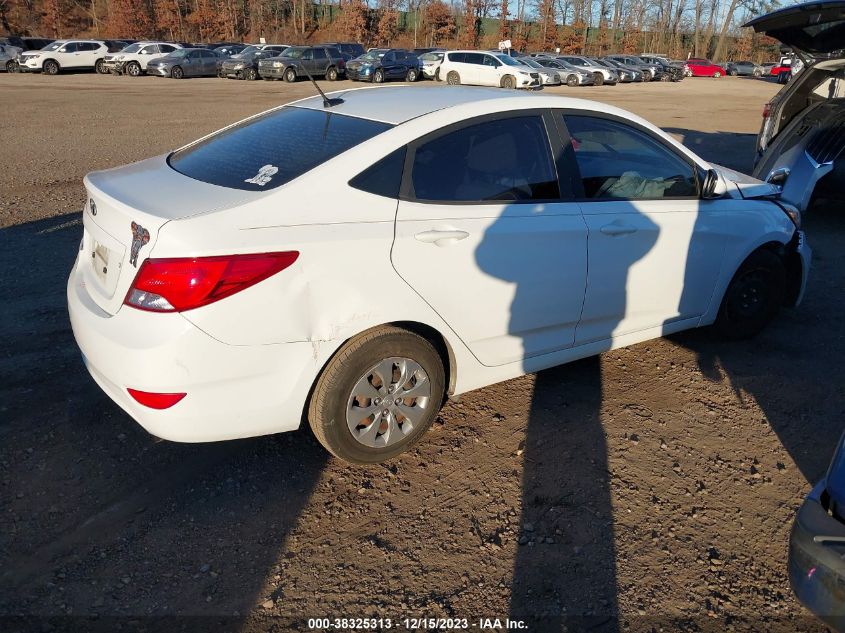 2017 HYUNDAI ACCENT SE - KMHCT4AE4HU342380