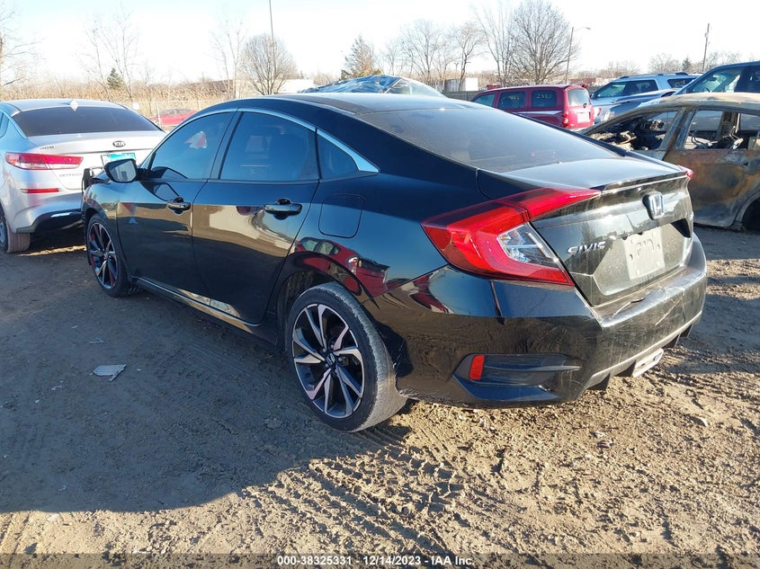 VIN 2HGFC2F89KH559380 2019 HONDA CIVIC SPORT