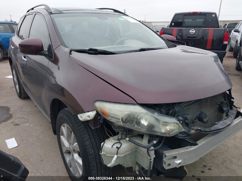 2014 NISSAN MURANO SL - JN8AZ1MU5EW401338