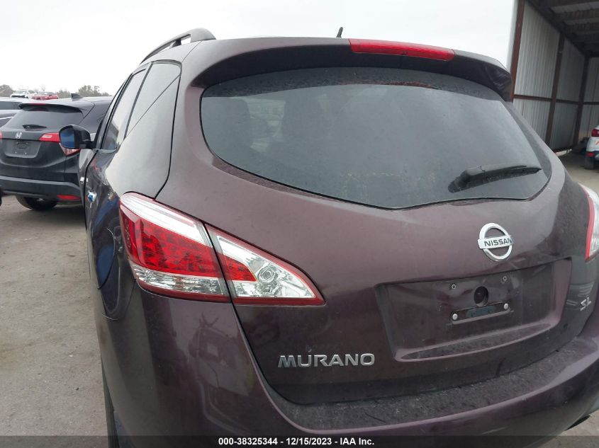 2014 NISSAN MURANO SL - JN8AZ1MU5EW401338