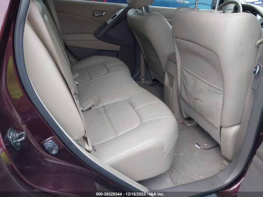 2014 NISSAN MURANO SL - JN8AZ1MU5EW401338