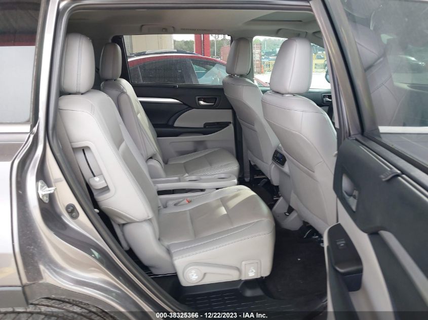 2019 TOYOTA HIGHLANDER XLE - 5TDKZRFH6KS556782