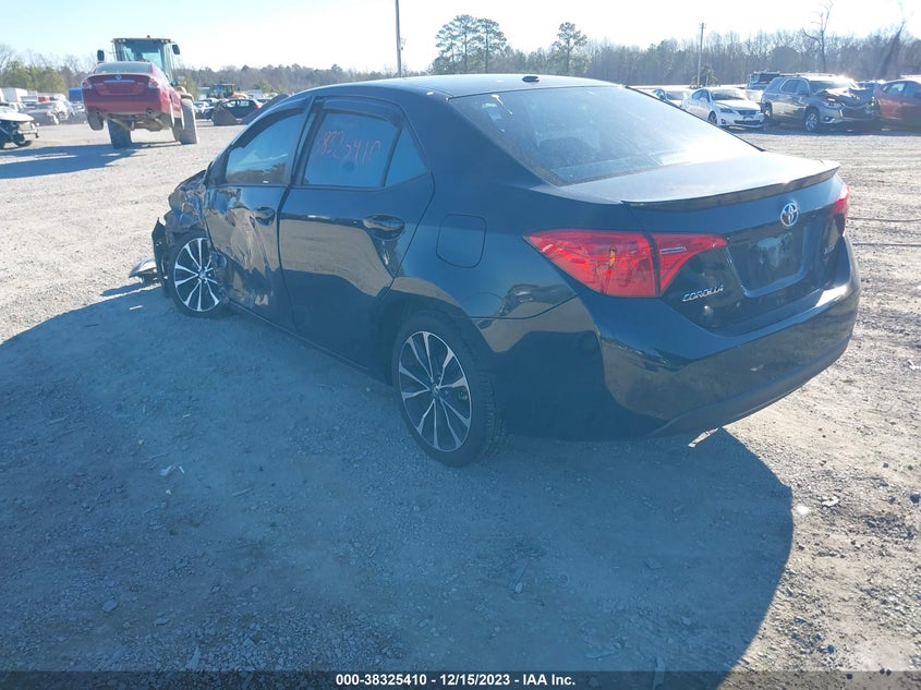 VIN 2T1BURHE2HC923499 2017 TOYOTA COROLLA XSE