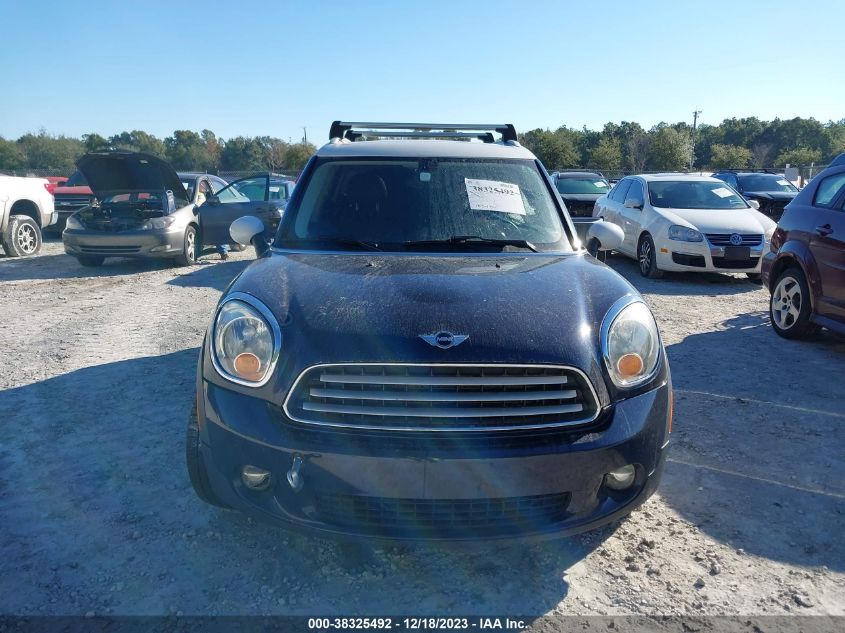 2014 MINI COUNTRYMAN COOPER WMWZB3C51EWR40108