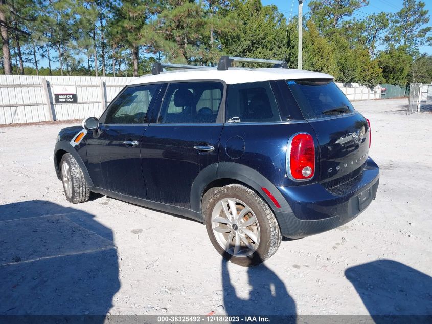 2014 MINI COUNTRYMAN COOPER WMWZB3C51EWR40108