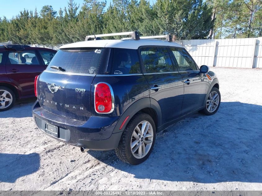 2014 MINI COUNTRYMAN COOPER WMWZB3C51EWR40108