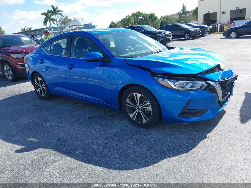 2022 NISSAN SENTRA SV - 3N1AB8CV3NY267573