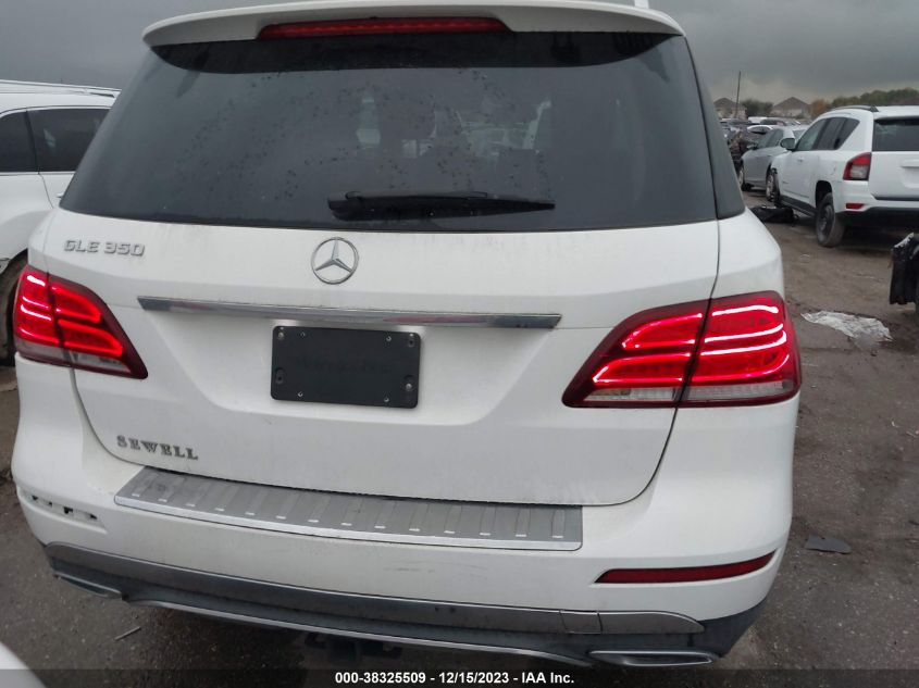 2017 MERCEDES-BENZ GLE 350 - 4JGDA5JB3HA942167