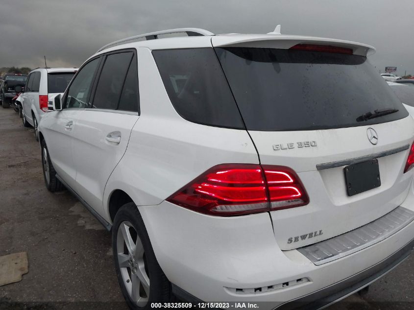 2017 MERCEDES-BENZ GLE 350 - 4JGDA5JB3HA942167