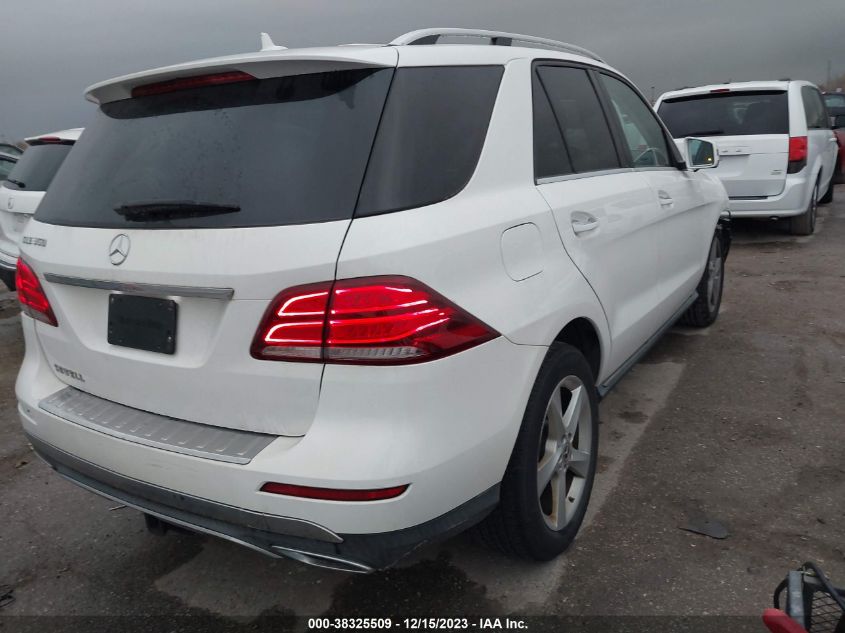 2017 MERCEDES-BENZ GLE 350 - 4JGDA5JB3HA942167