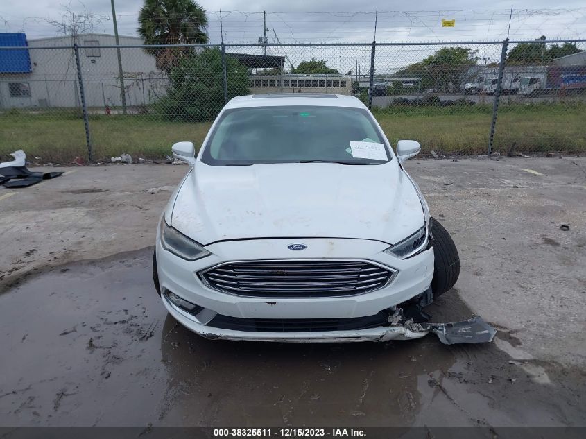 2017 FORD FUSION HYBRID TITANIUM - 3FA6P0RU8HR230091