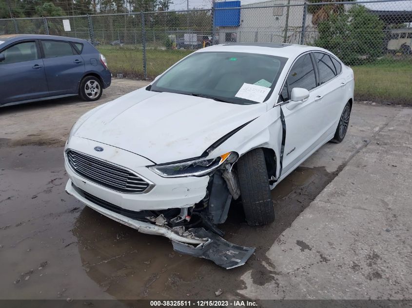 2017 FORD FUSION HYBRID TITANIUM - 3FA6P0RU8HR230091