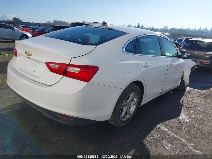 2017 CHEVROLET MALIBU LS - 1G1ZB5STXHF210404