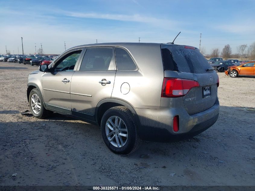 2014 KIA SORENTO LX - 5XYKT3A63EG482520