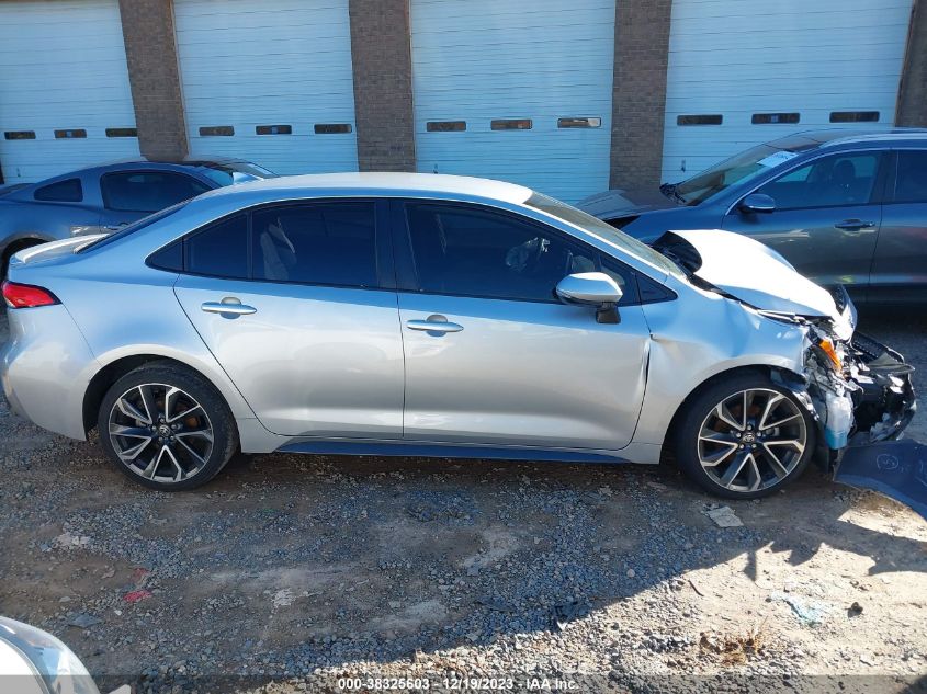 2020 TOYOTA COROLLA SE/NIGHT SHADE - JTDS4RCE8LJ010377