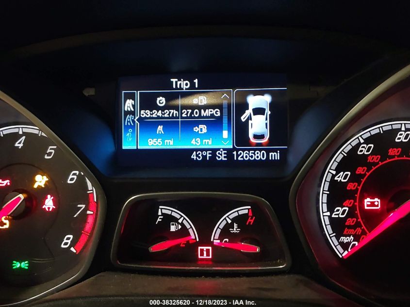 2013 FORD FOCUS ST - 1FADP3L94DL332347