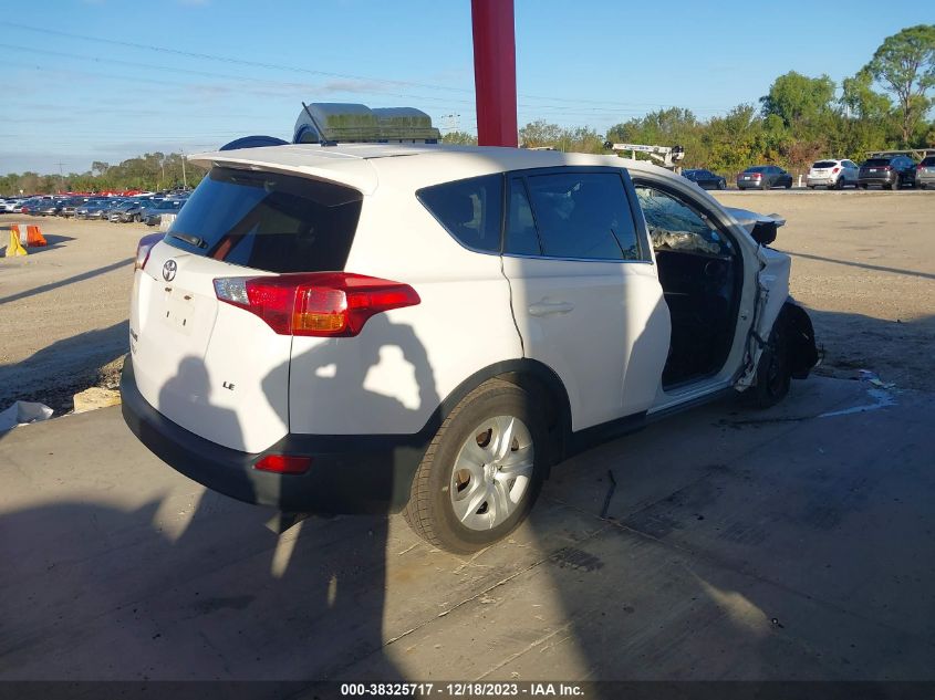 2015 TOYOTA RAV4 LE - 2T3ZFREVXFW225559
