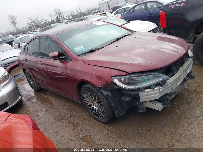 2016 CHRYSLER 200 S - 1C3CCCBG1GN114347
