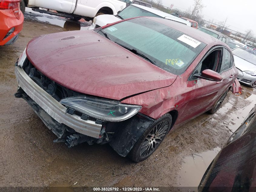 2016 CHRYSLER 200 S - 1C3CCCBG1GN114347