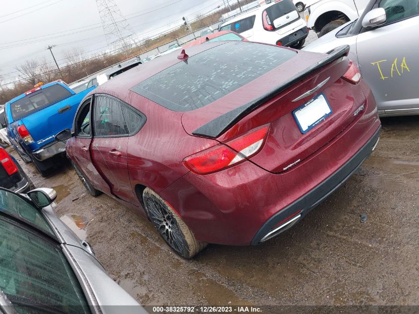 2016 CHRYSLER 200 S - 1C3CCCBG1GN114347
