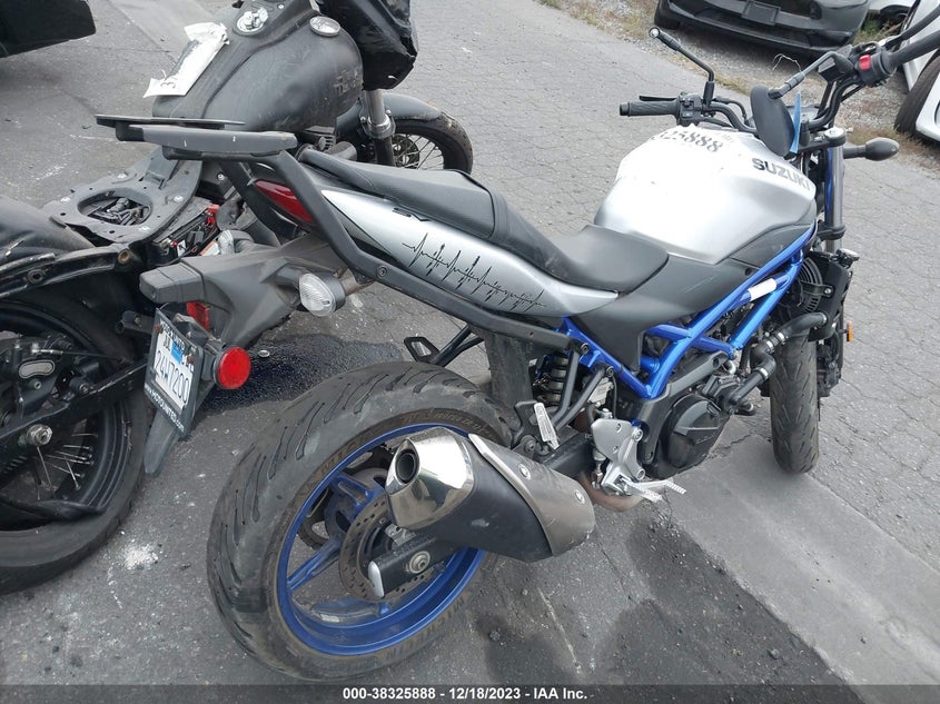 VIN JS1VP55A9L7100099 2020 SUZUKI SV650