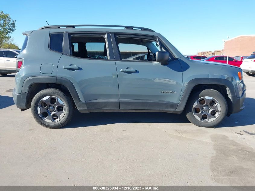 2017 JEEP RENEGADE SPORT FWD - ZACCJAABXHPF90987