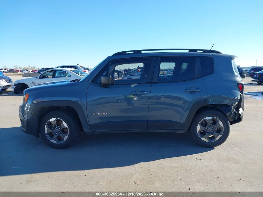 2017 JEEP RENEGADE SPORT FWD - ZACCJAABXHPF90987