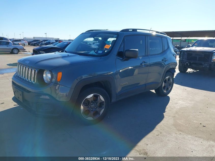 2017 JEEP RENEGADE SPORT FWD - ZACCJAABXHPF90987