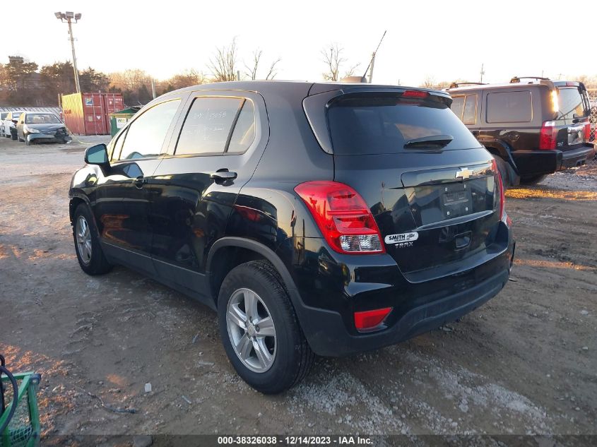 2021 CHEVROLET TRAX FWD LS - KL7CJKSB9MB300857
