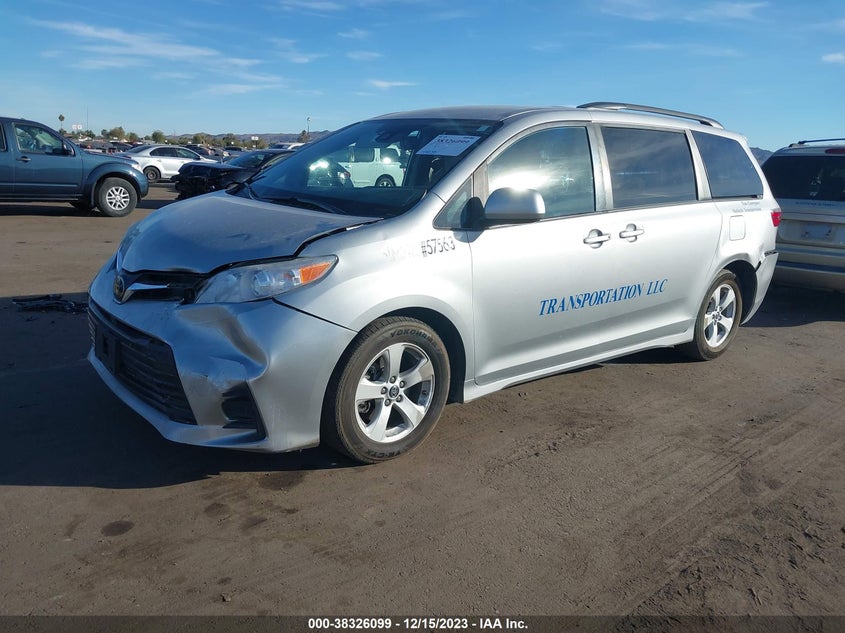 VIN 5TDKZ3DC6LS048947 2020 TOYOTA SIENNA LE