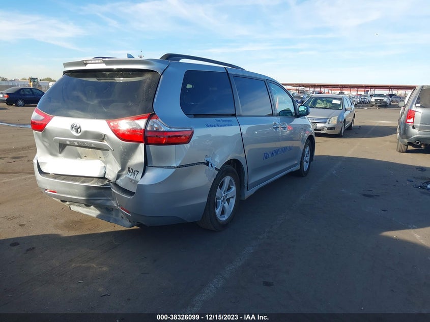 VIN 5TDKZ3DC6LS048947 2020 TOYOTA SIENNA LE