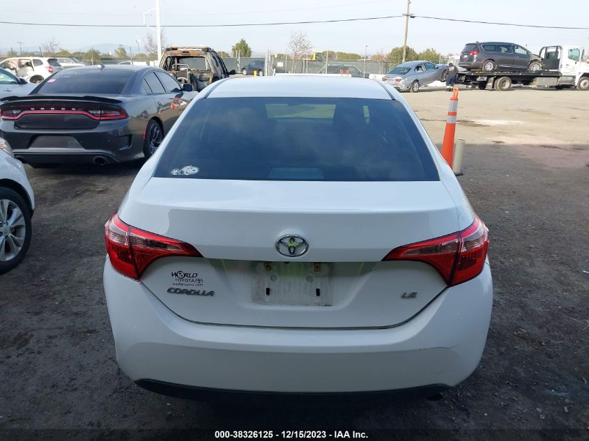 2017 TOYOTA COROLLA LE - 2T1BURHE6HC846362