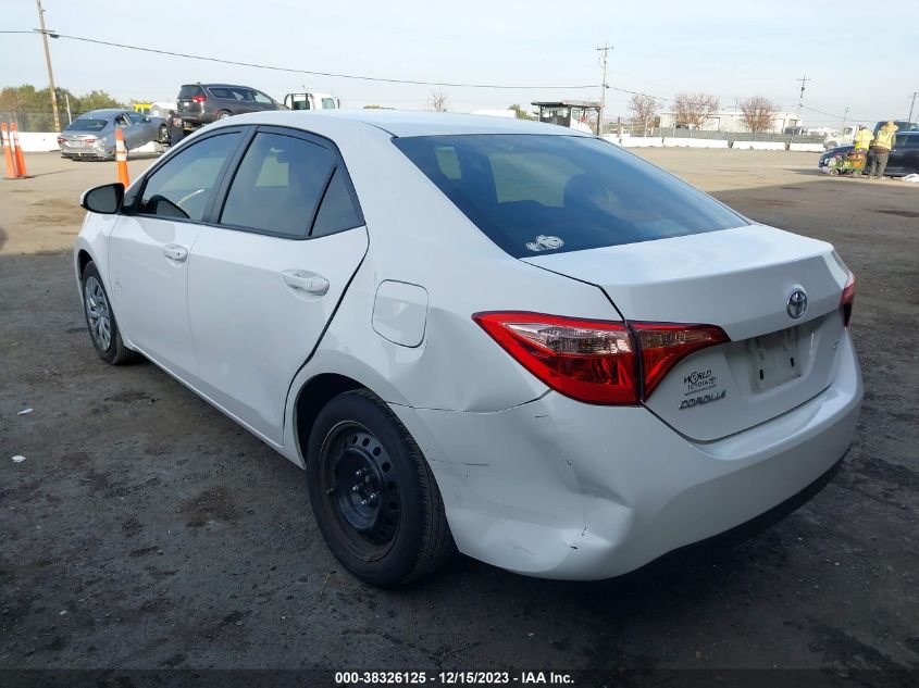 2017 TOYOTA COROLLA LE - 2T1BURHE6HC846362