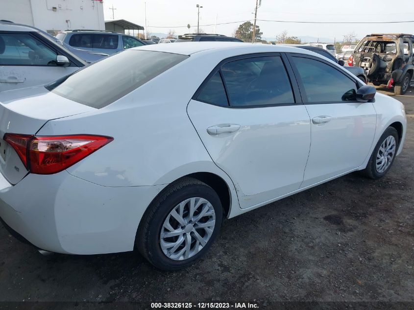 2017 TOYOTA COROLLA LE - 2T1BURHE6HC846362