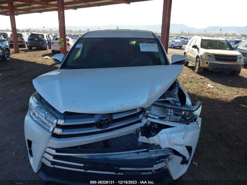 2019 TOYOTA HIGHLANDER LE/LE PLUS - 5TDZZRFH5KS362291