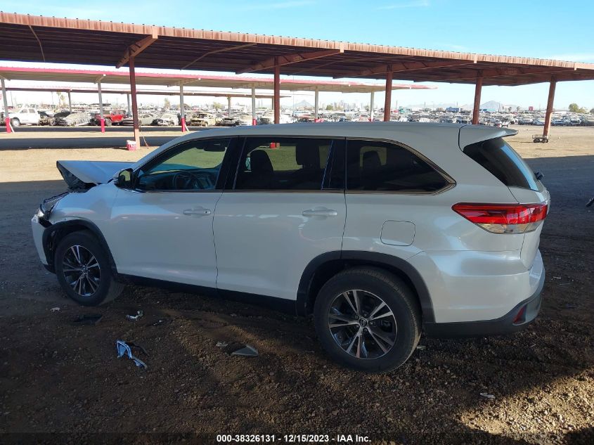 2019 TOYOTA HIGHLANDER LE/LE PLUS - 5TDZZRFH5KS362291