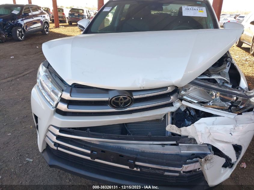 2019 TOYOTA HIGHLANDER LE/LE PLUS - 5TDZZRFH5KS362291