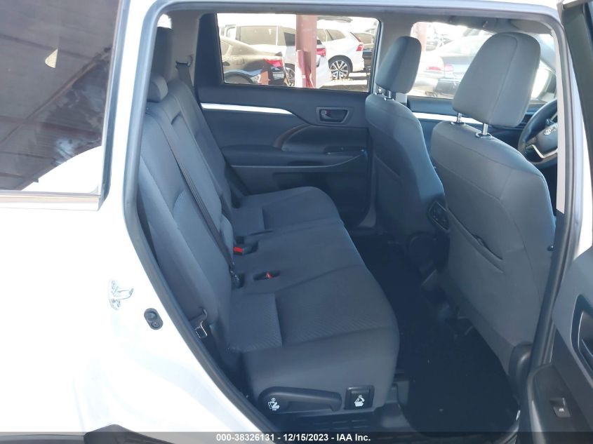 2019 TOYOTA HIGHLANDER LE/LE PLUS - 5TDZZRFH5KS362291