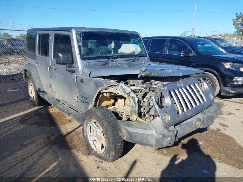 2016 JEEP WRANGLER UNLIMITED SPORT - 1C4BJWKG5GL245498