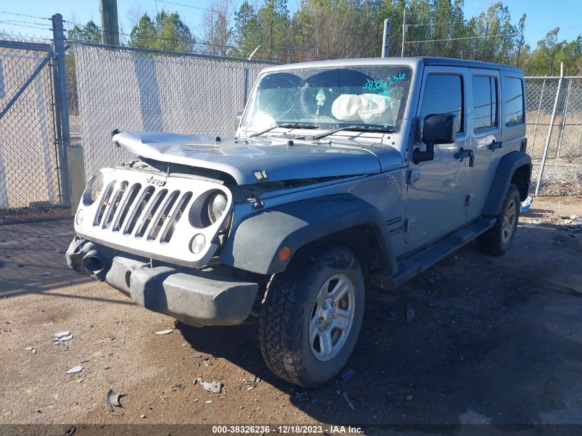 2016 JEEP WRANGLER UNLIMITED SPORT - 1C4BJWKG5GL245498