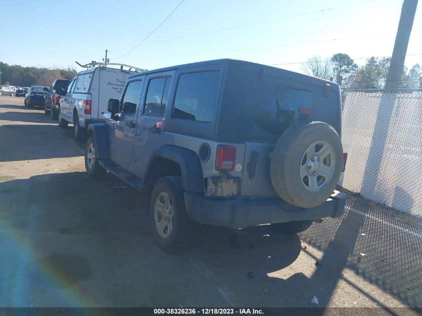2016 JEEP WRANGLER UNLIMITED SPORT - 1C4BJWKG5GL245498