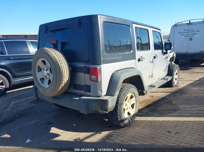 2016 JEEP WRANGLER UNLIMITED SPORT - 1C4BJWKG5GL245498