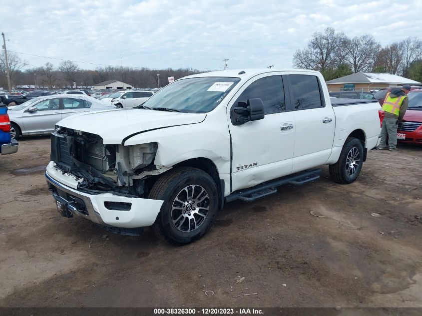 2021 NISSAN TITAN SV 4X4 - 1N6AA1ED1MN532804