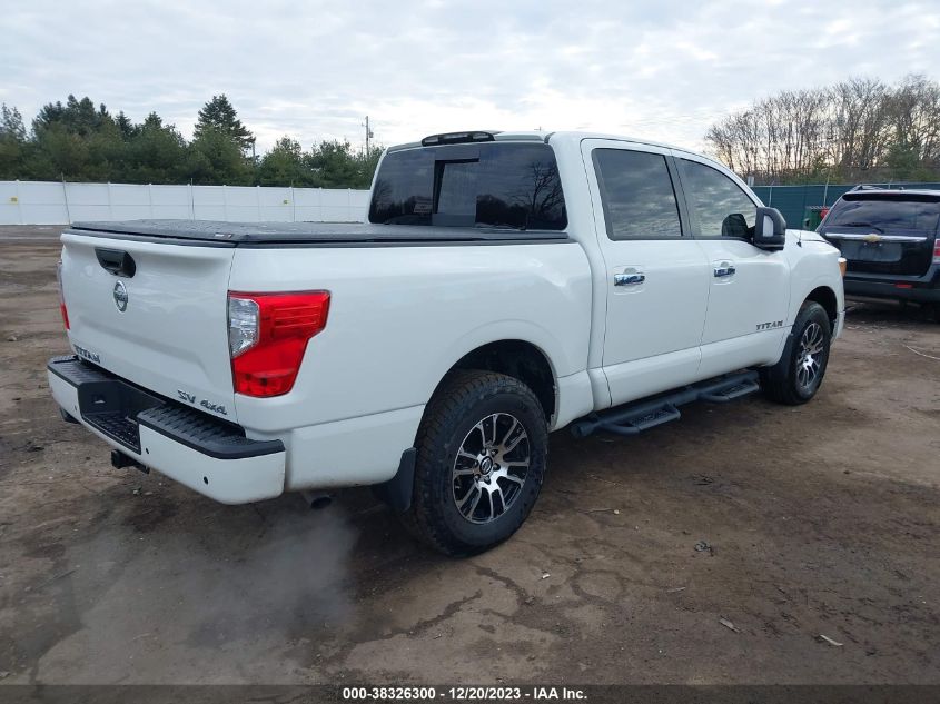 2021 NISSAN TITAN SV 4X4 - 1N6AA1ED1MN532804