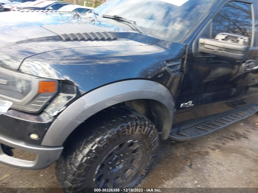 2013 FORD F-150 SVT RAPTOR - 1FTFW1R6XDFC23896