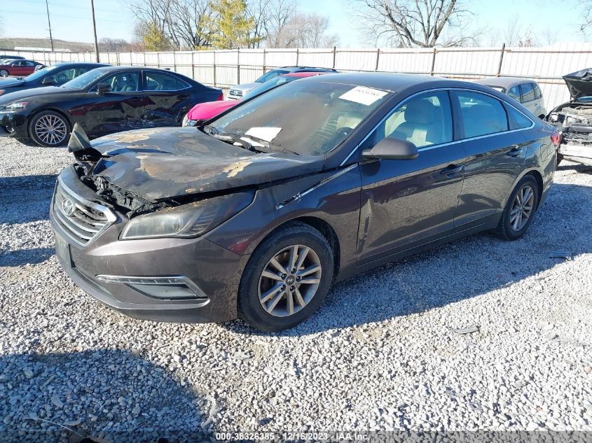 2015 HYUNDAI SONATA SE - 5NPE24AF9FH036081