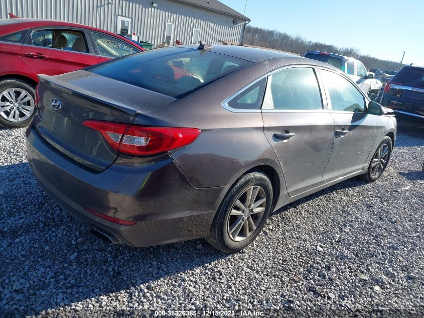 2015 HYUNDAI SONATA SE - 5NPE24AF9FH036081