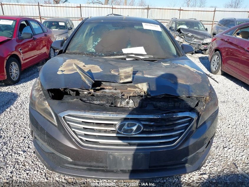 2015 HYUNDAI SONATA SE - 5NPE24AF9FH036081