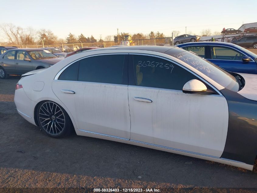 2021 MERCEDES-BENZ S 580 4MATIC - W1K6G7GB3MA041976